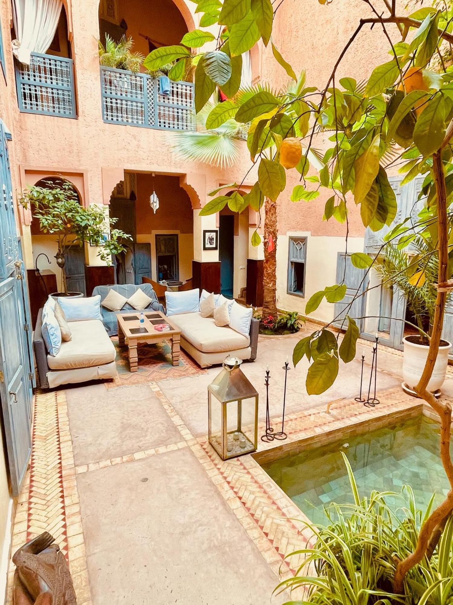 Exclusive And Stylish 4-Bedroom Riad With Plunge Pool Марракеш Экстерьер фото